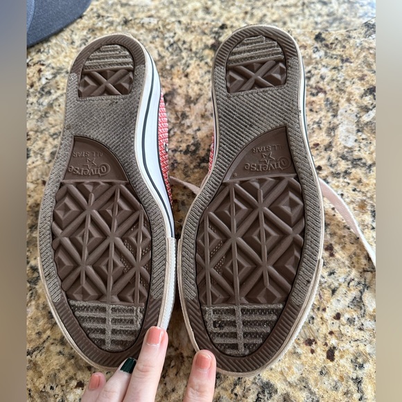 Women's Converse Chuck Taylor All Star Snakeskin-Knit Shoes- worn once - Picture 5 of 5